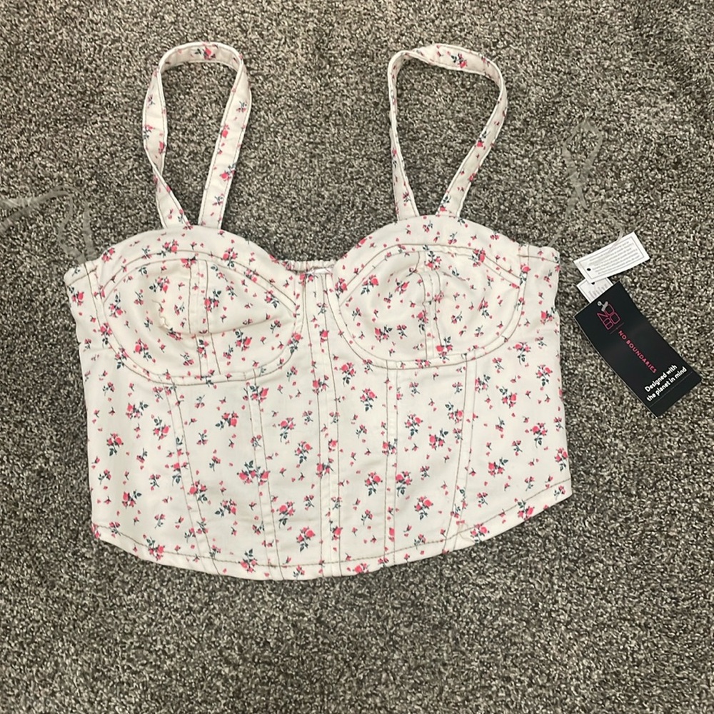 No Boundaries Crop Top Tank